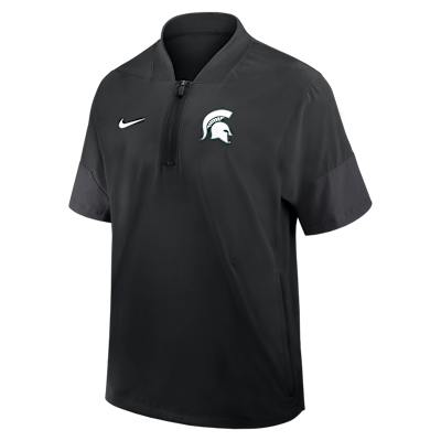 Michigan State Sideline Coach Men's Nike College 1/2-Zip